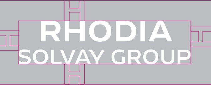 RHODIA SOLVAY GROUP LOGO CENTERED ILLUSTRATION