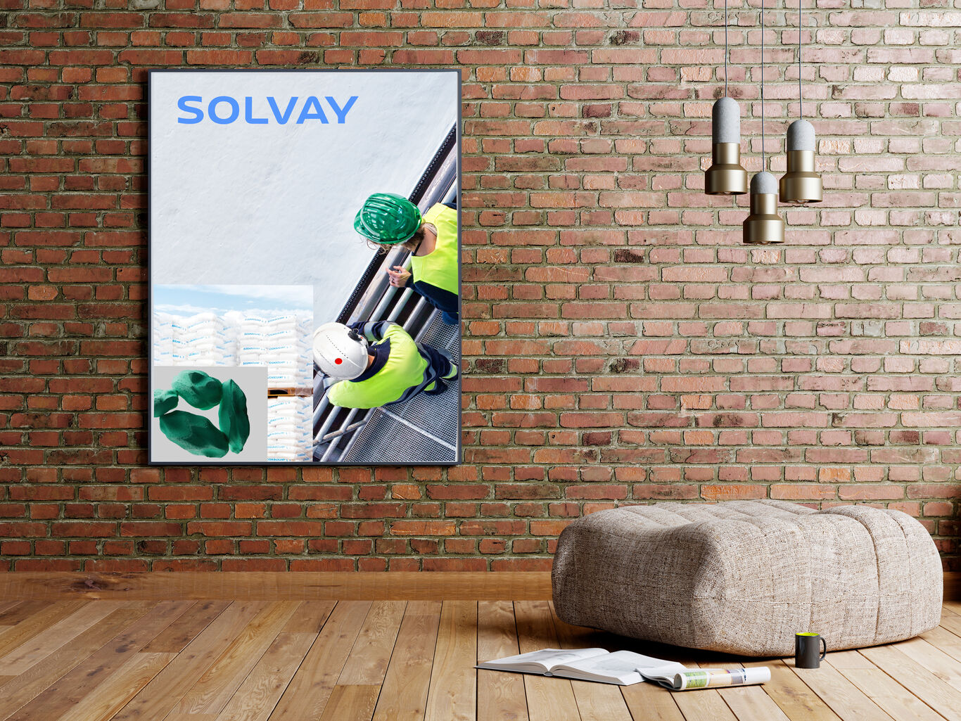 SOLVAY GMEET BACKGROUND Industrial style office