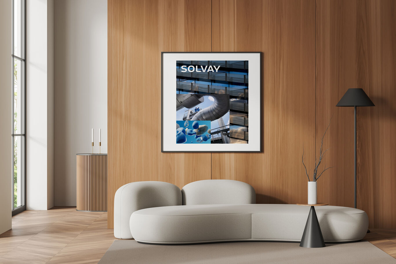 SOLVAY GMEET BACKGROUND scandanavian style office