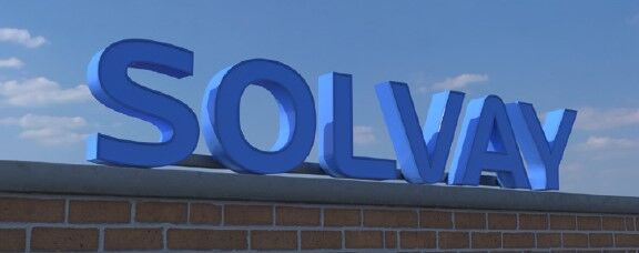 Solvay Signage