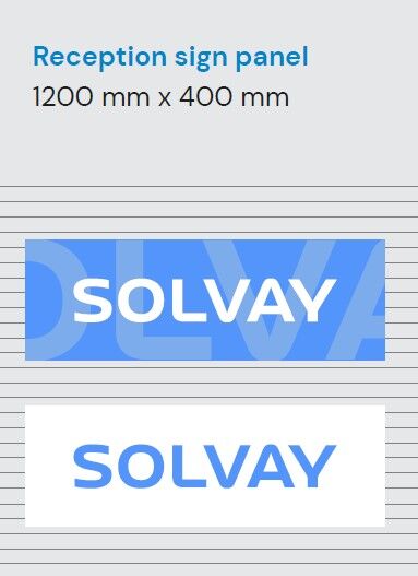 Solvay Signage