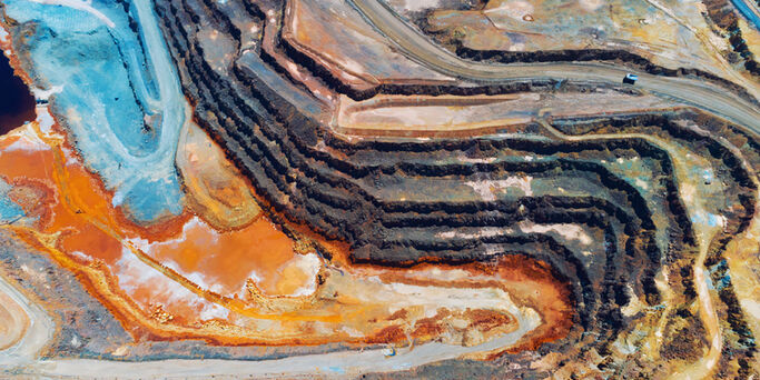 Copper mine open pit-Solvay Shutterstock